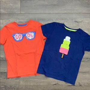 Lot of 2: Mini Boden t-shirt